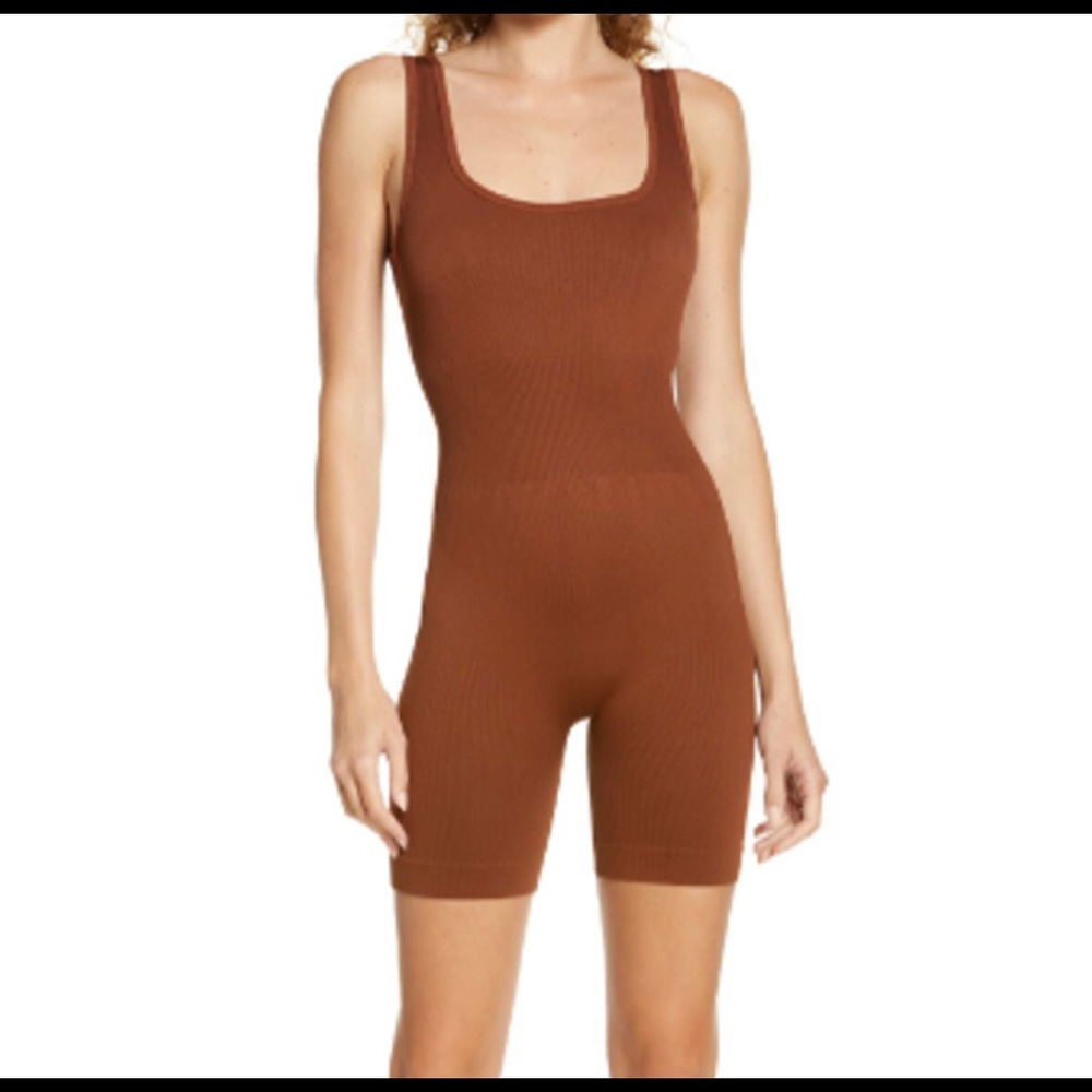 WeWoreWhat Rib Body Suit Size Medium